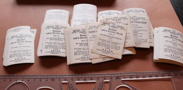 169 Sammelbilder Kampf um´s Dritte Reich